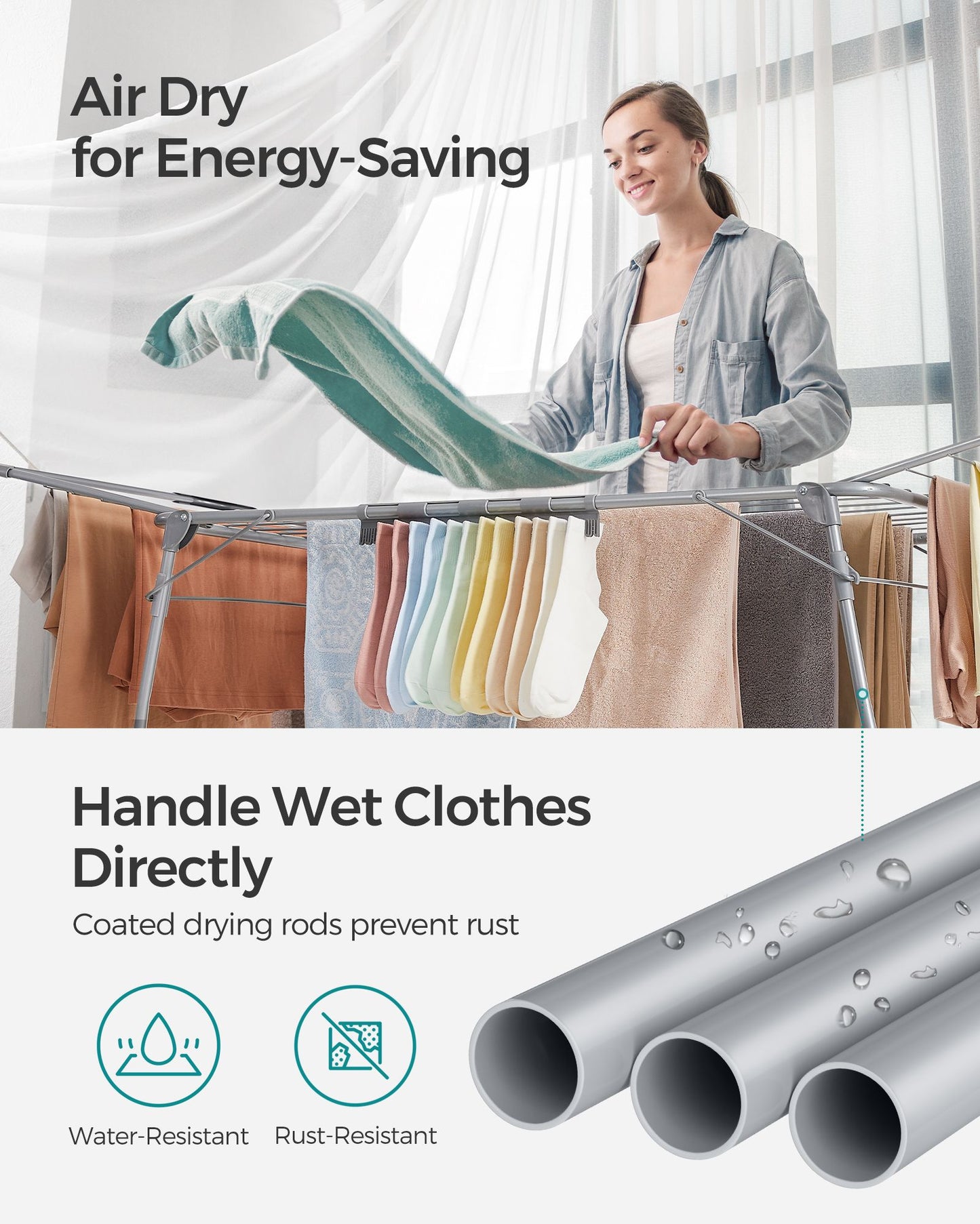 Clothes Drying Rack Foldable