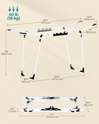 Clothes Drying Rack Foldable