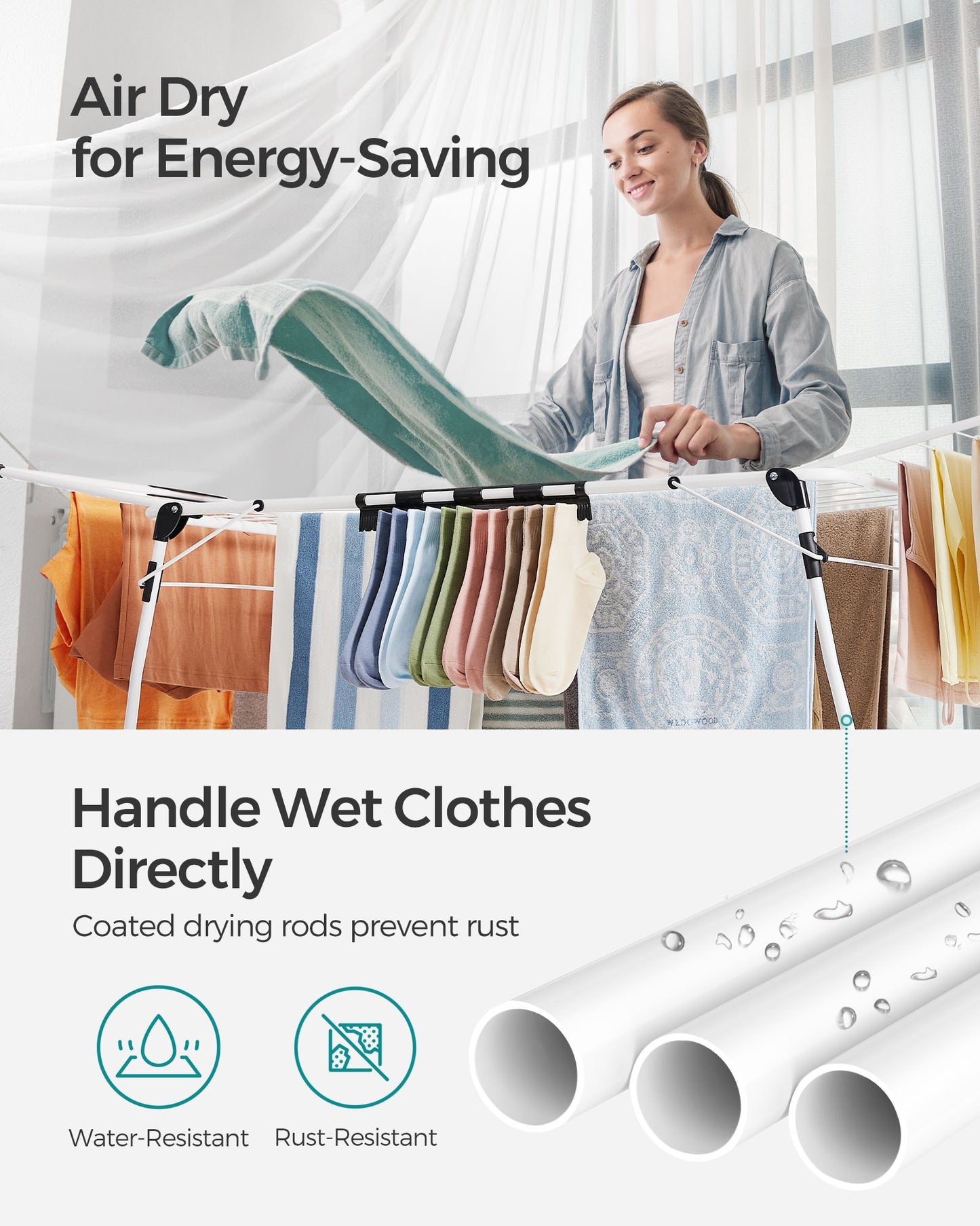 Clothes Drying Rack Foldable