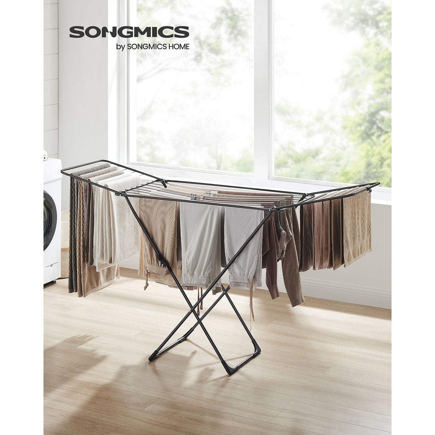 Clothes Drying Rack with Gullwings