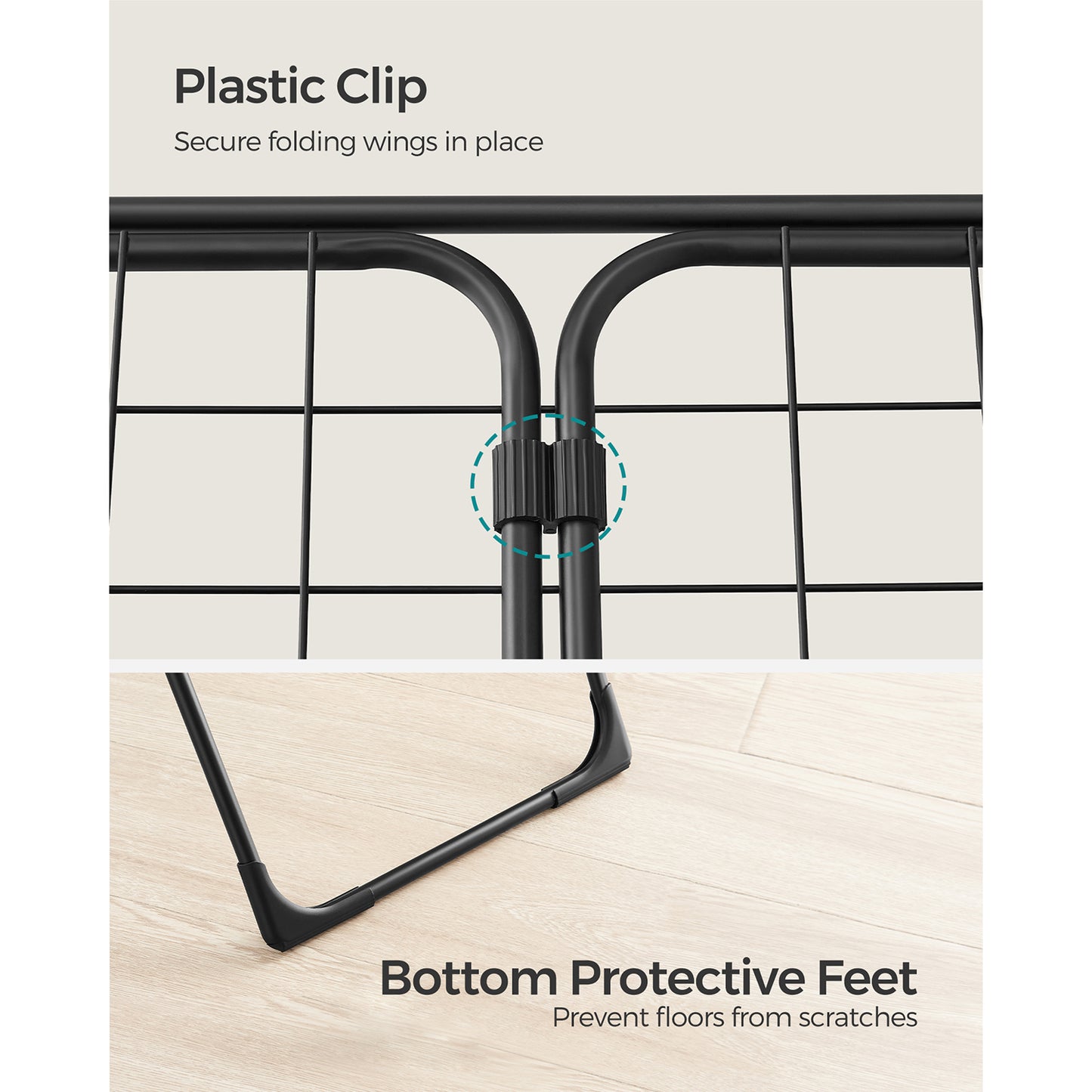 Clothes Drying Rack with Gullwings