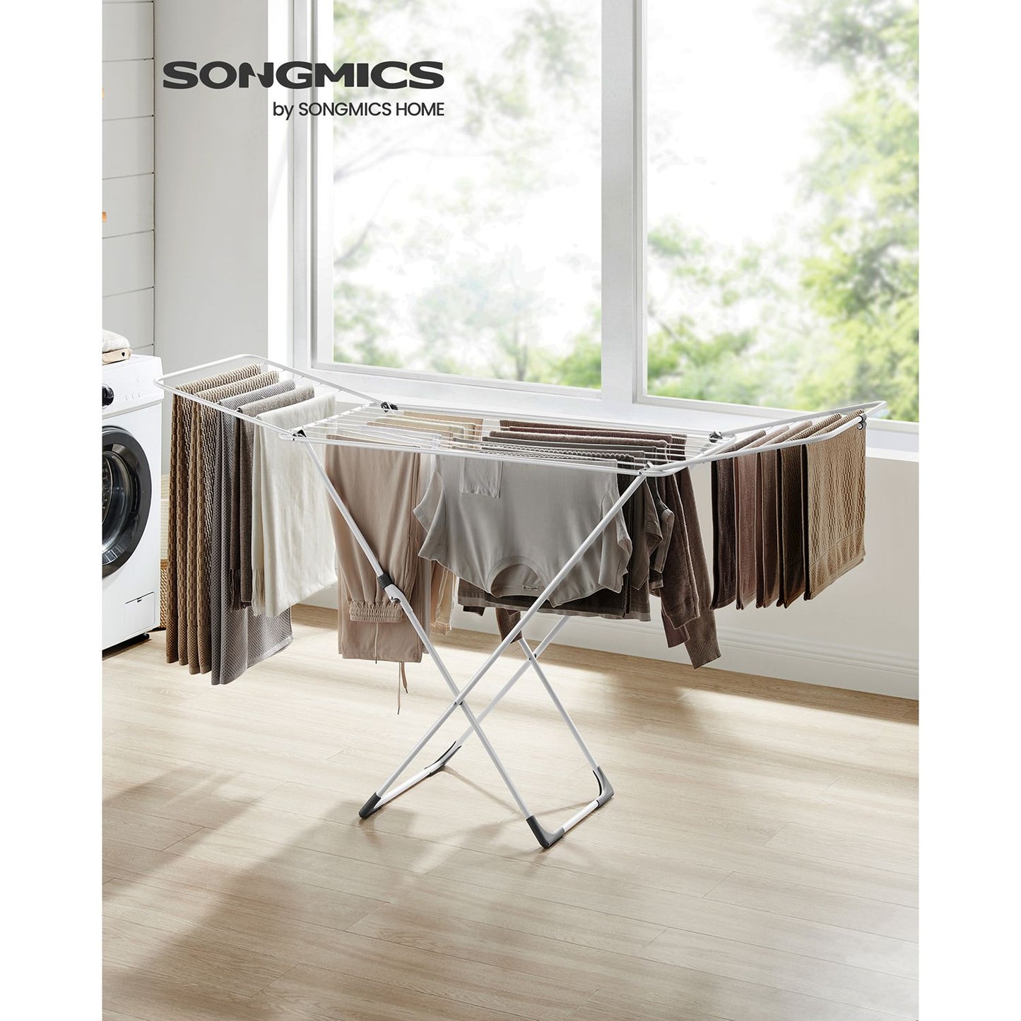 Clothes Drying Rack with Gullwings