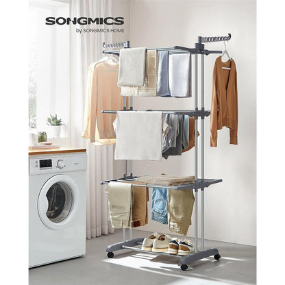 4-Tier Clothes Drying Rack Stand - HWLEXTRA 