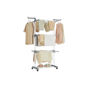 4-Tier Clothes Drying Rack Stand