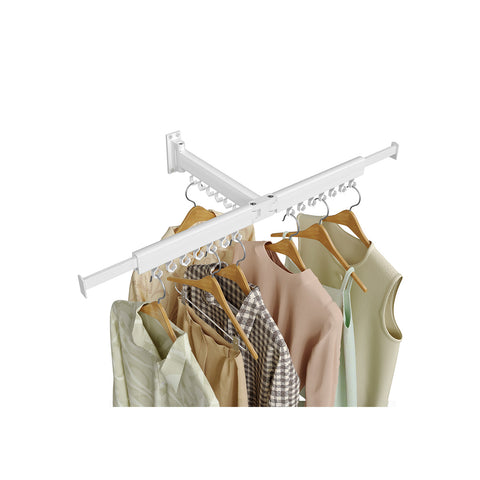 Wall-Mounted Laundry Drying Rack