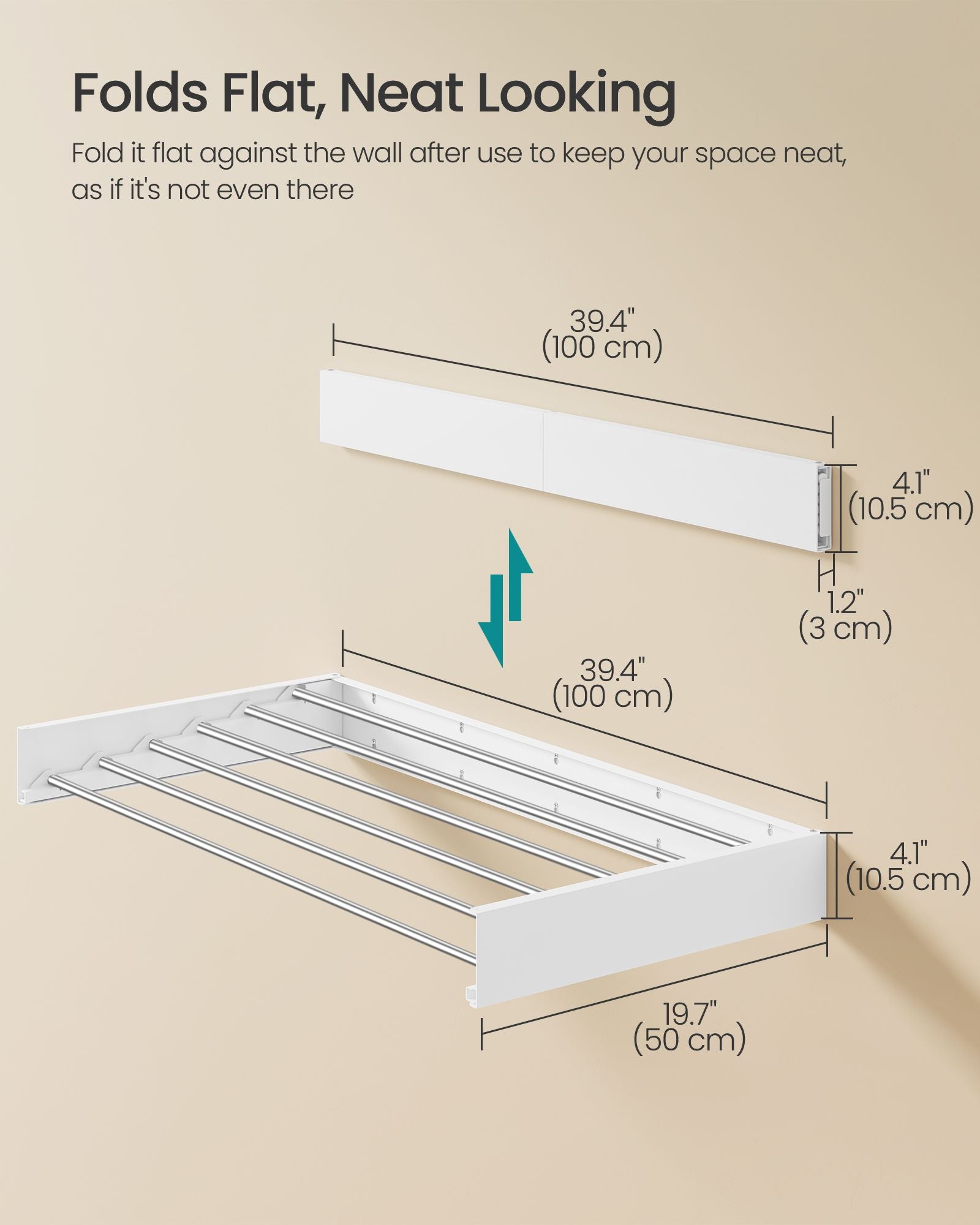 Wall Mounted Drying Rack - image 3