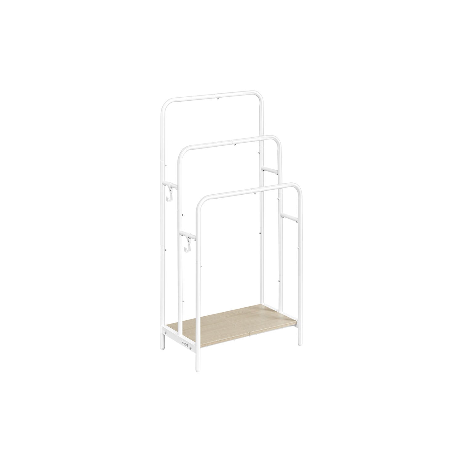 3-Tier Blanket Holder with Storage Shelf