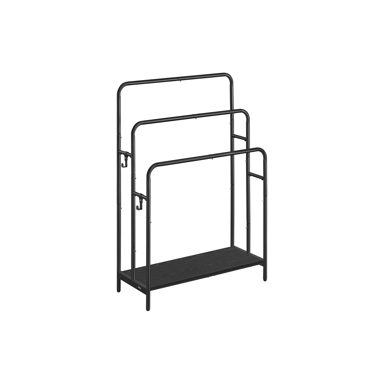 3-Tier Blanket Holder with Storage Shelf