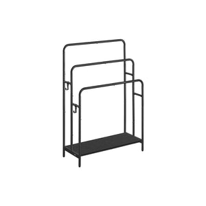 3-Tier Blanket Holder with Storage Shelf