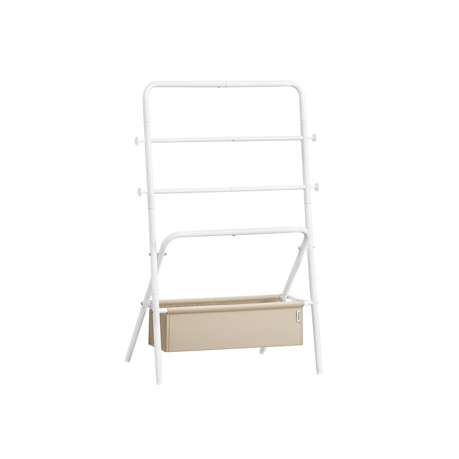 Freestanding Towel Rack with 4 Hooks