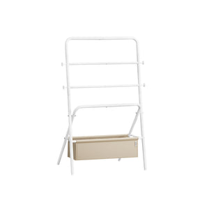 Freestanding Towel Rack with 4 Hooks