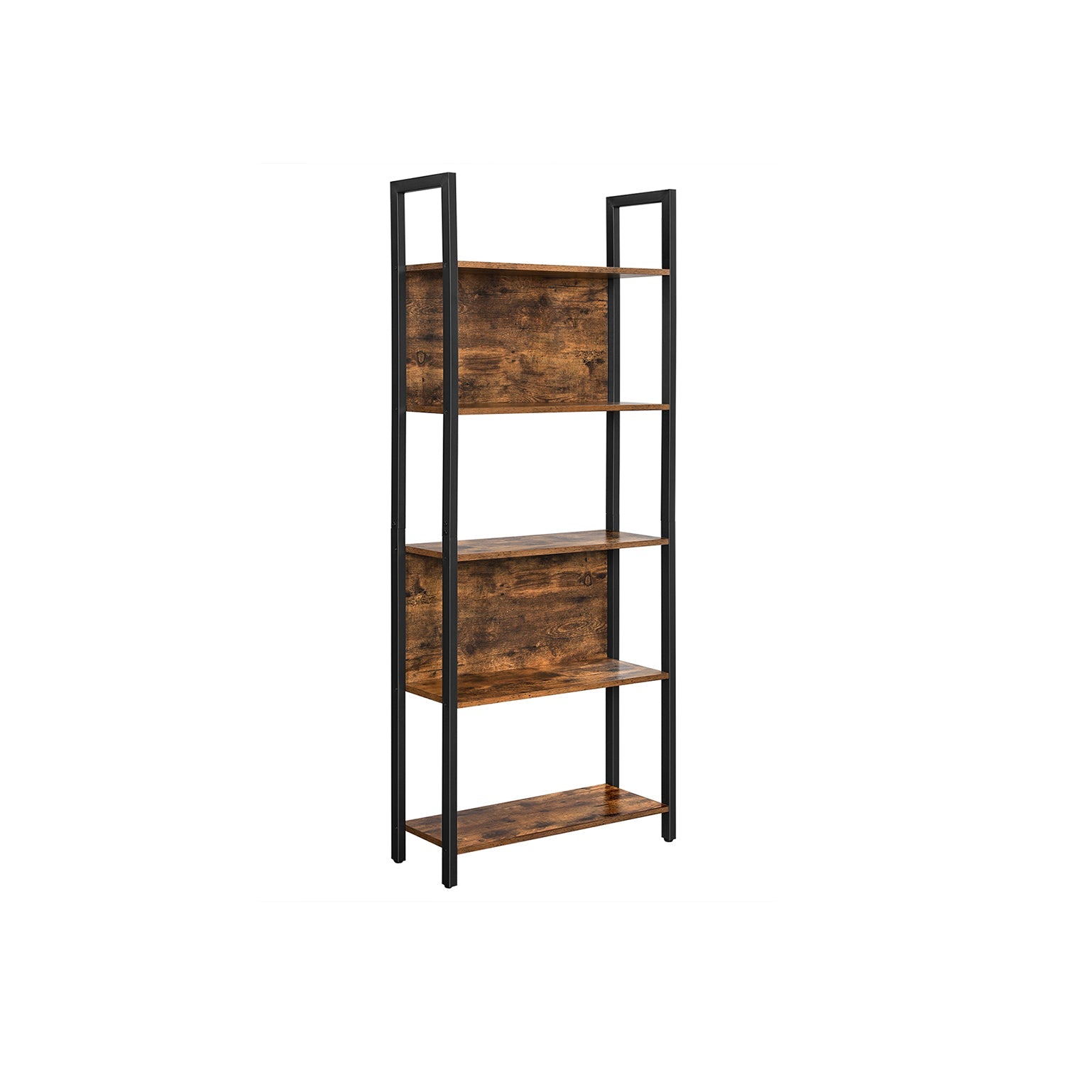 5 Tiers bookcase with stable steel frame - image 1