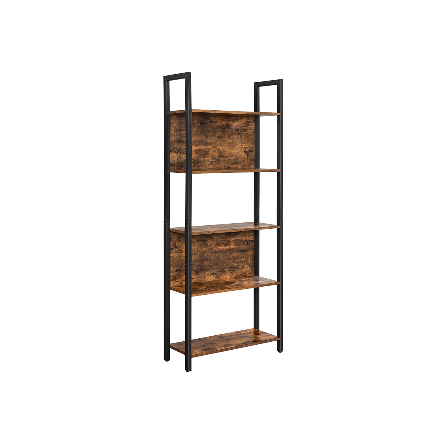 5 Tiers bookcase with stable steel frame - image 2
