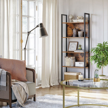 5 Tiers bookcase with stable steel frame - image 3