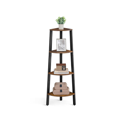 Antique Corner Shelf Rack - image 1