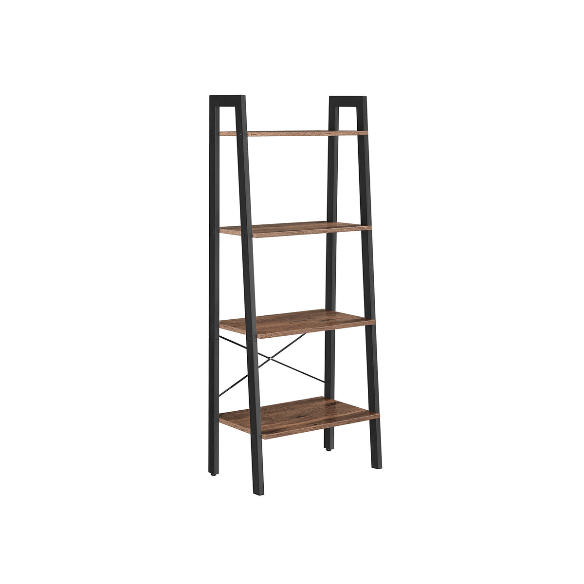 4-Tier Bookshelf & Storage Rack Shelves