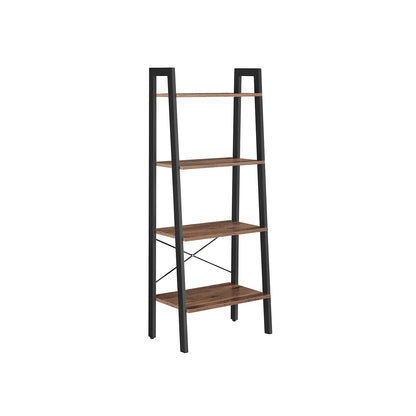 4-Tier Bookshelf & Storage Rack Shelves