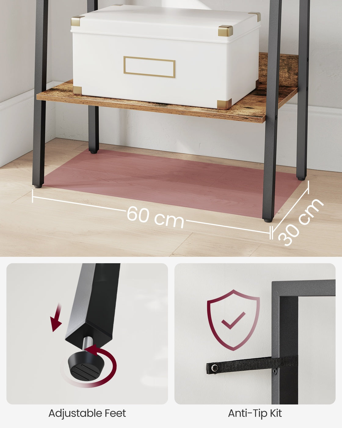 4-Tier Ladder Shelf - image 26