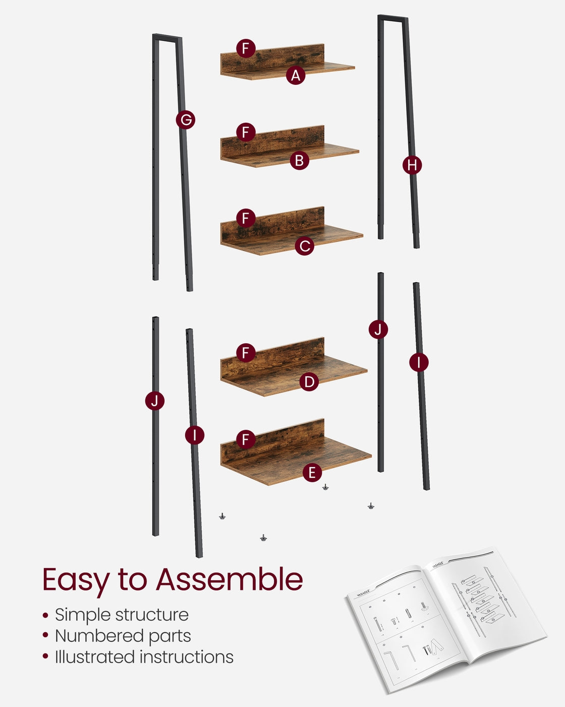 4-Tier Ladder Shelf - image 27