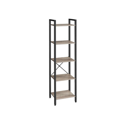5 Tier Bookcase Storage Shelf