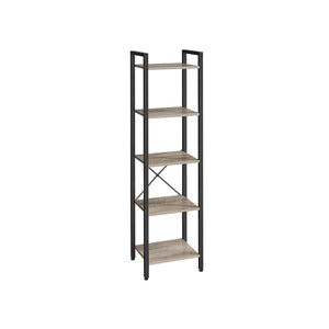 5 Tier Bookcase Storage Shelf