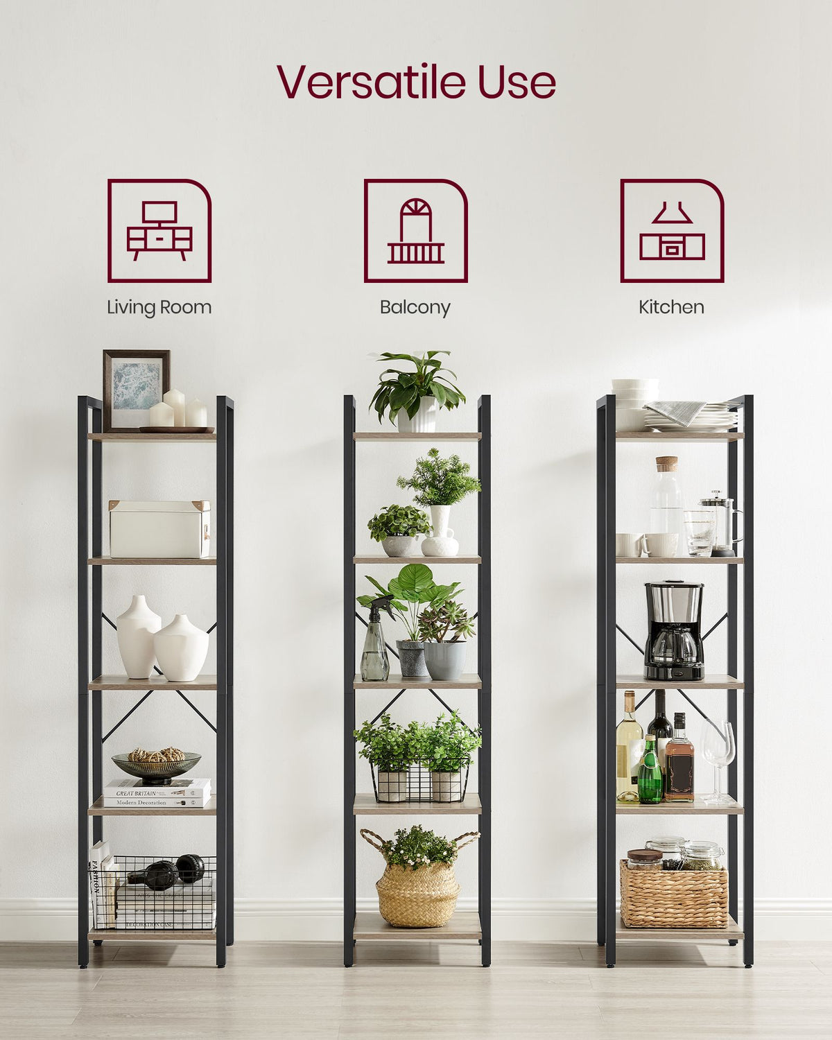 Industrial Brown 5 Layers Storage Rack Unit - image 17