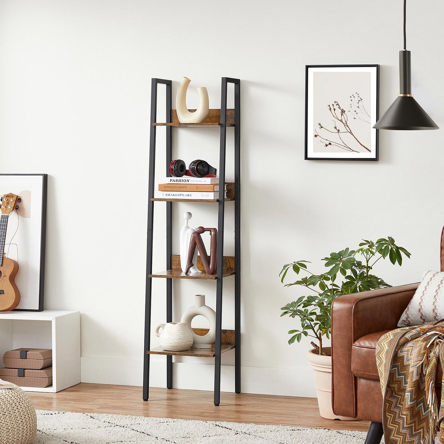 4 Tier Ladder Shelf - image 3
