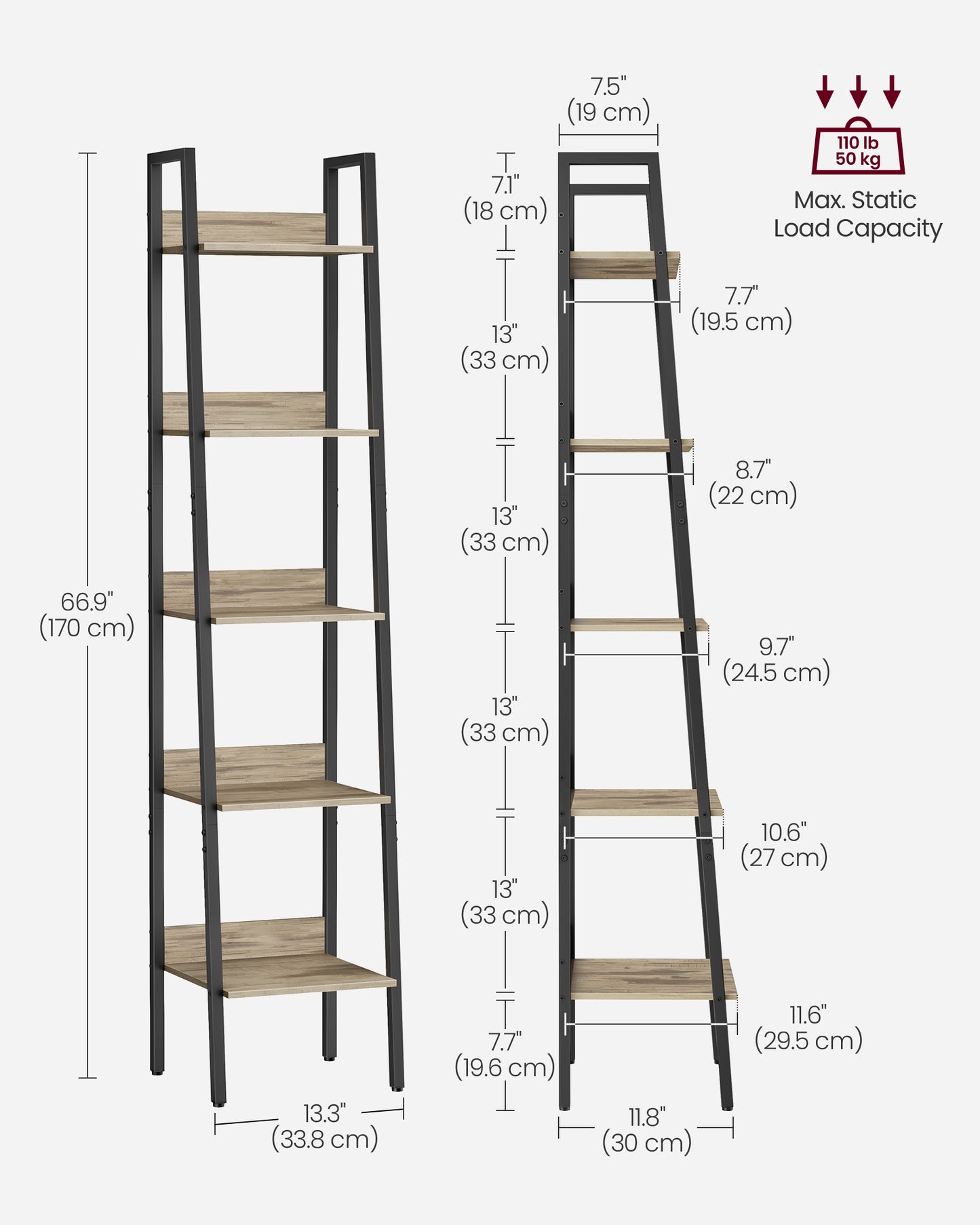 5-Tier Narrow Shelf - image 17