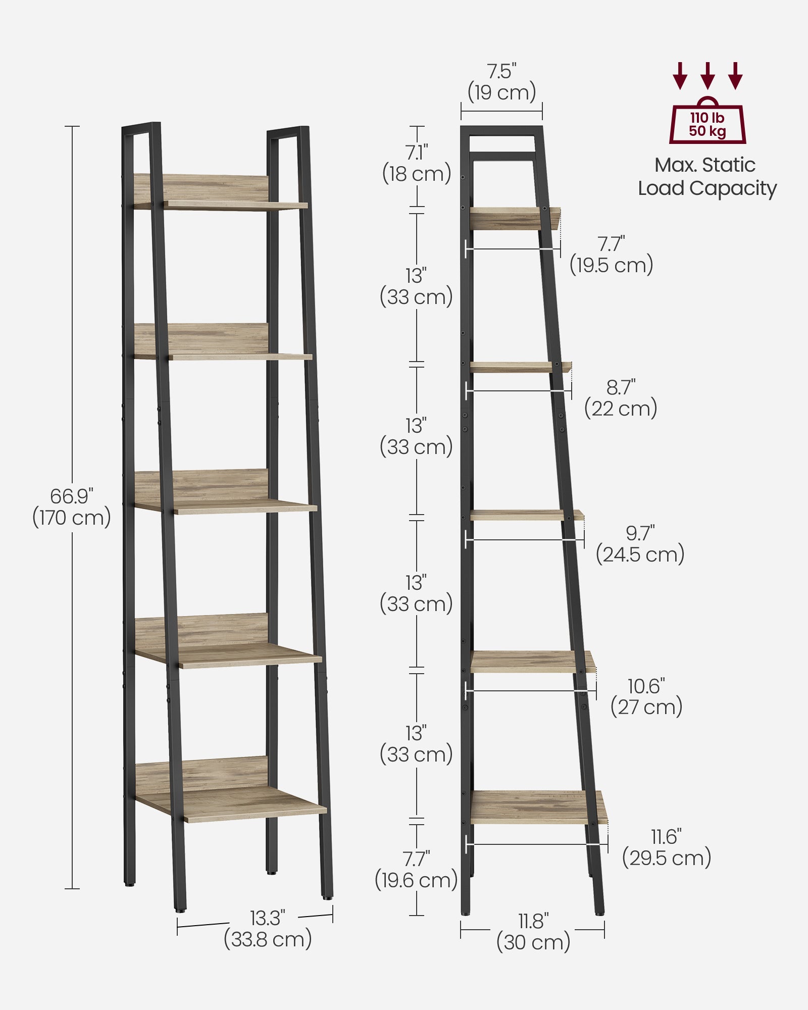 5-Tier Narrow Shelf - image 17
