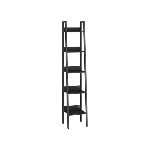 5-Tier Narrow Bookcase