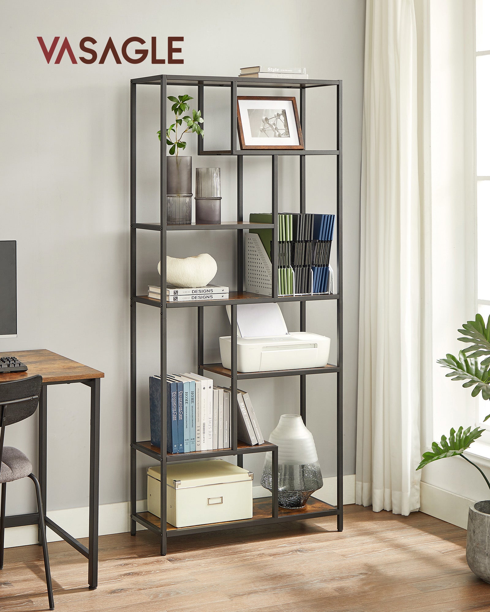 6-Tier Bookcase - image 2