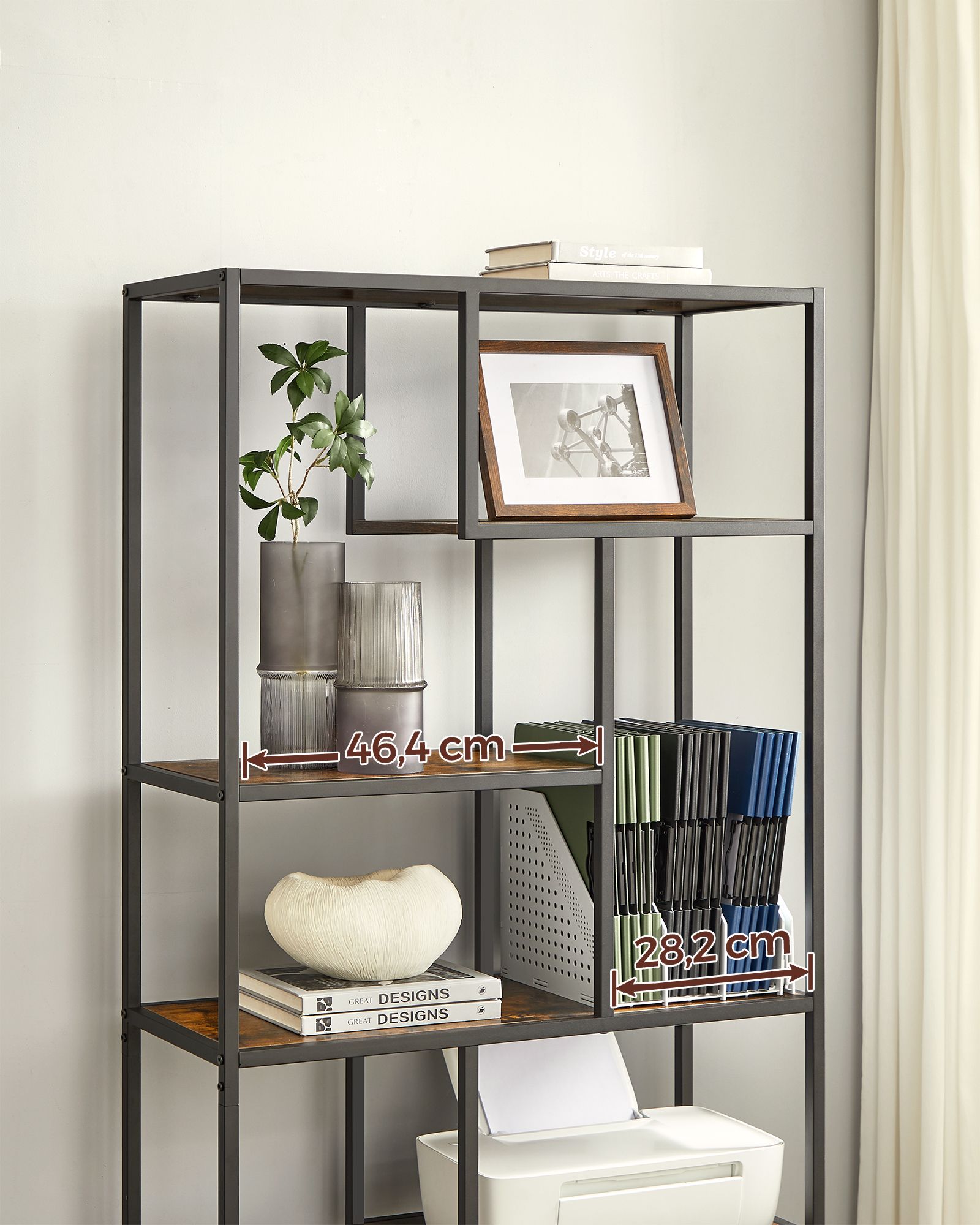 6-Tier Bookcase - image 4