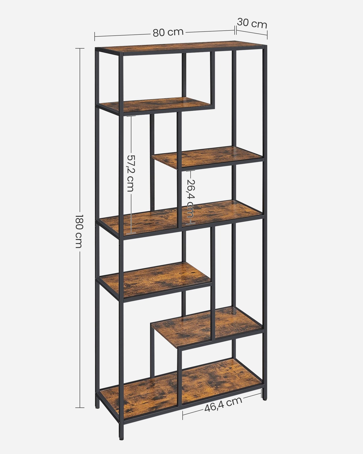6-Tier Bookcase - image 5
