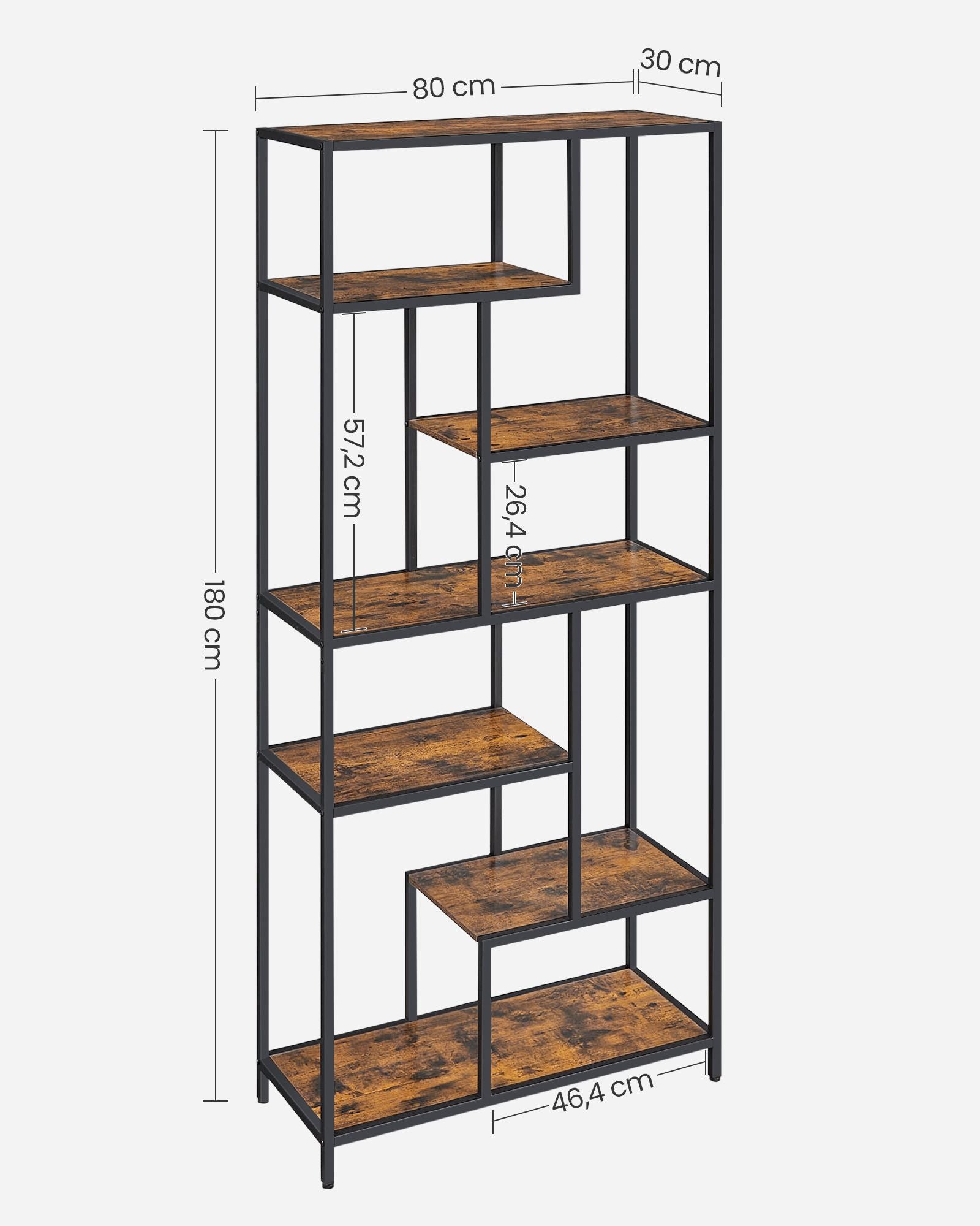 6-Tier Bookcase - image 5