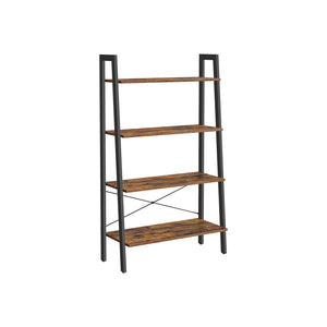 4-Tier Ladder Shelf Steel Frame