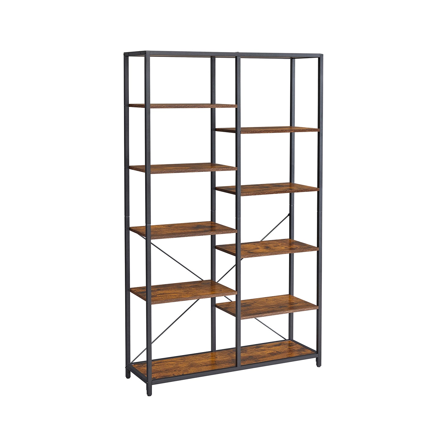 Bookshelf 5 Storey Standing Display Storage Rack - image 1