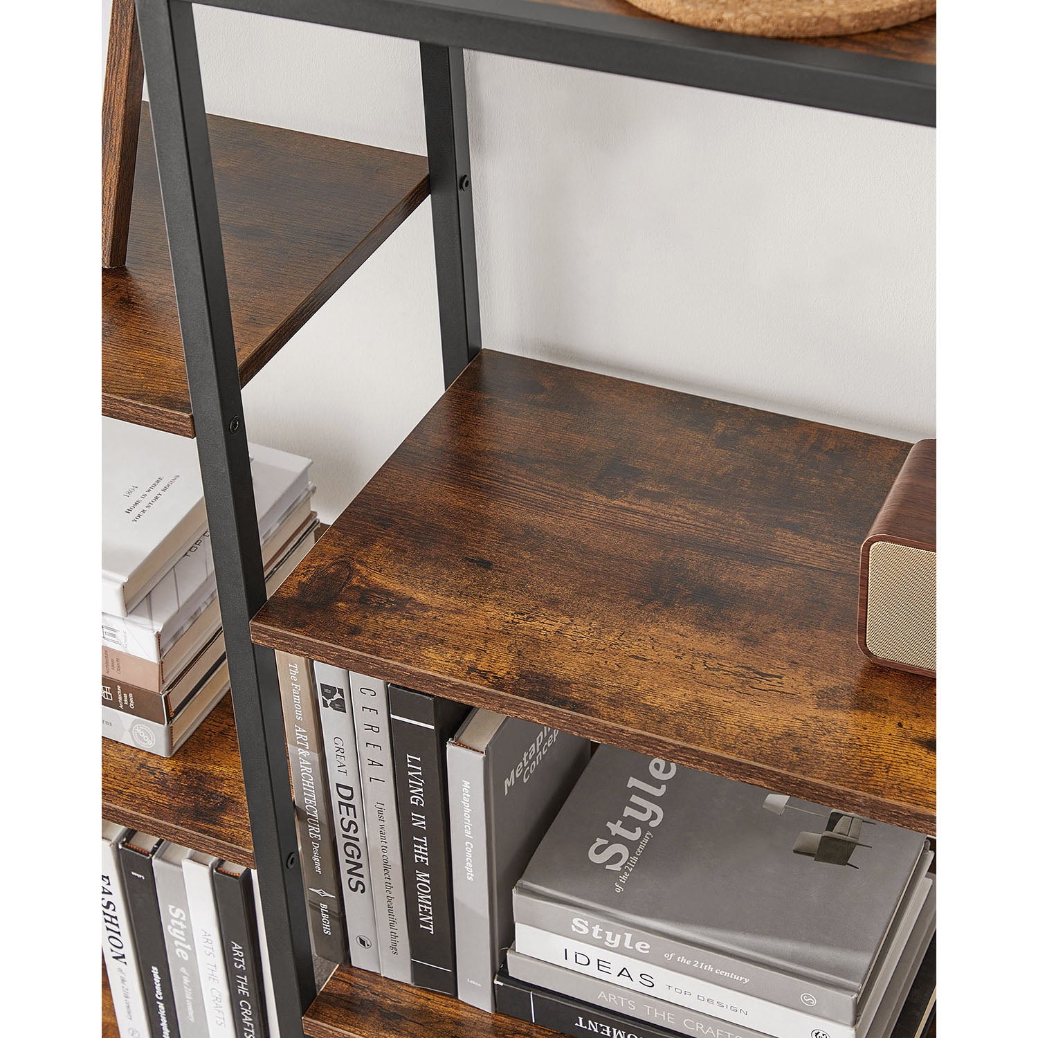 Bookshelf 5 Storey Standing Display Storage Rack - image 6