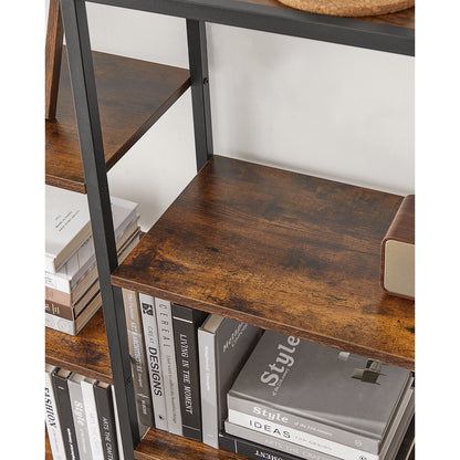 Bookshelf 5 Storey Standing Display Storage Rack - image 6