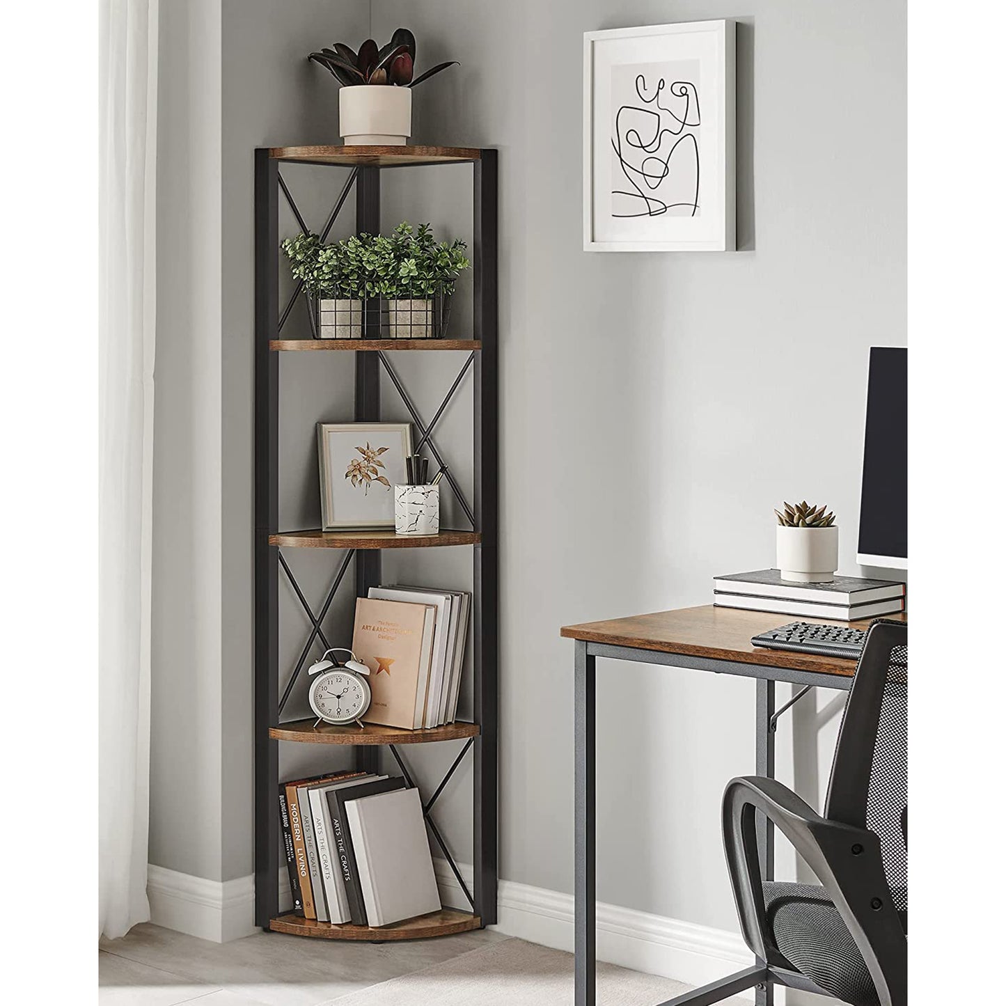 5 Tier Multipurpose Corner Shelf - image 4