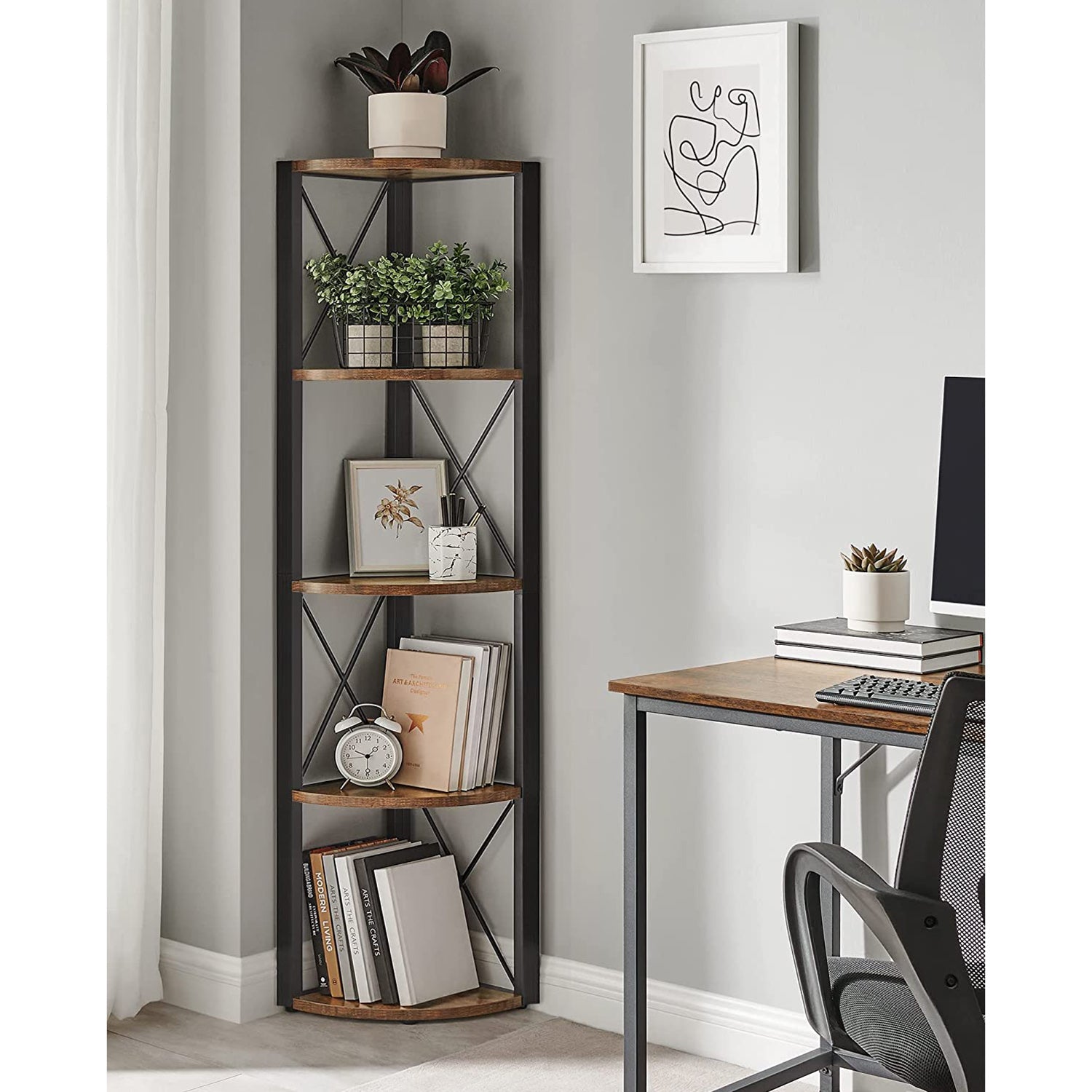 5 Tier Multipurpose Corner Shelf - image 4