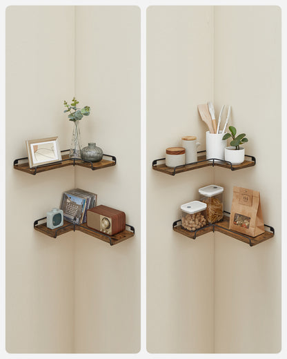 Corner Shelf Wall Mount Set of 2 - image 7