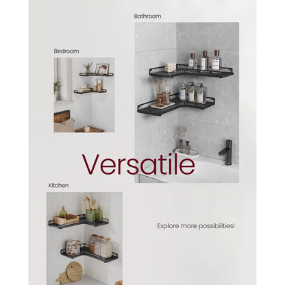 Corner Shelf Wall Mount Set of 2 - image 11