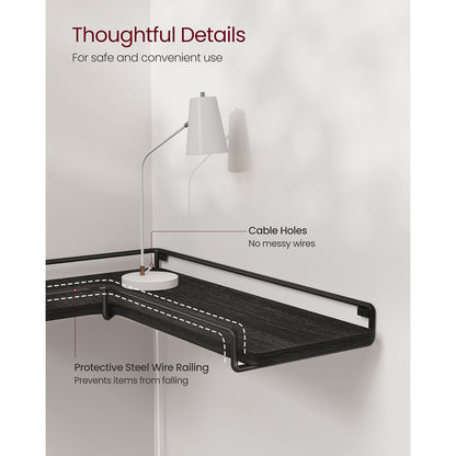 Corner Shelf Wall Mount Set of 2 - image 14