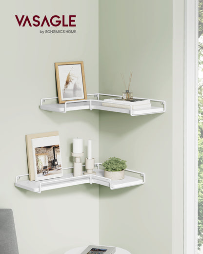 Corner Shelf Wall Mount Set of 2