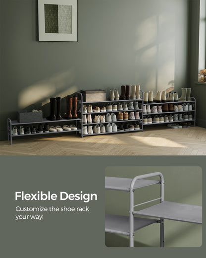 2 Tier Shoe Organizer Holds up to 12 Pairs of Shoes - image 8