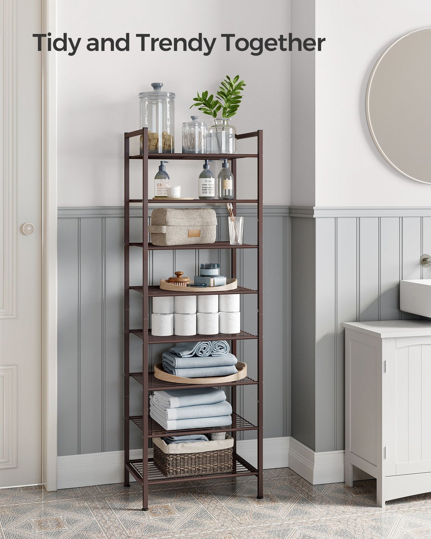 8-Tier Narrow Shoe Rack - view 9