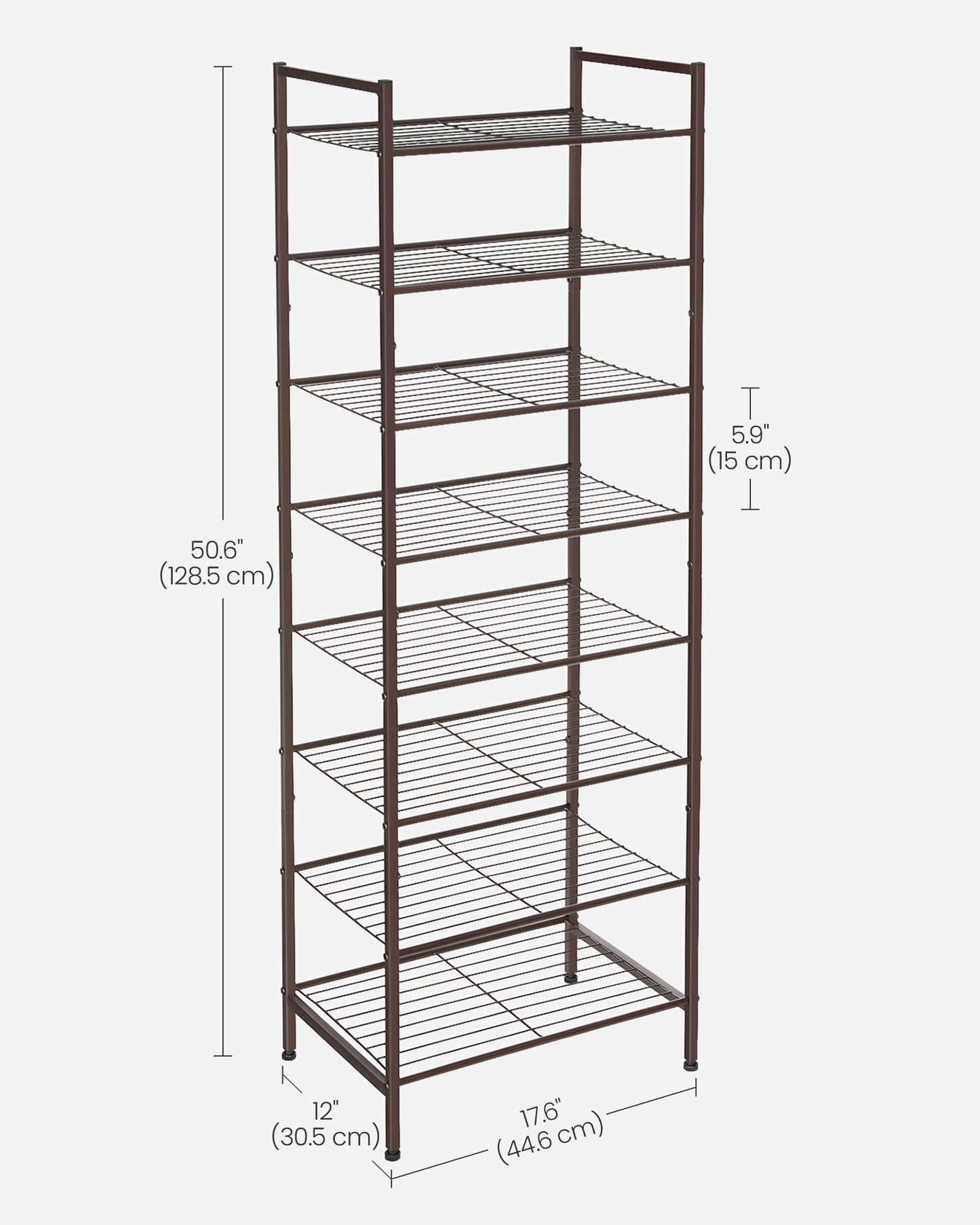 8-Tier Narrow Shoe Rack - view 13