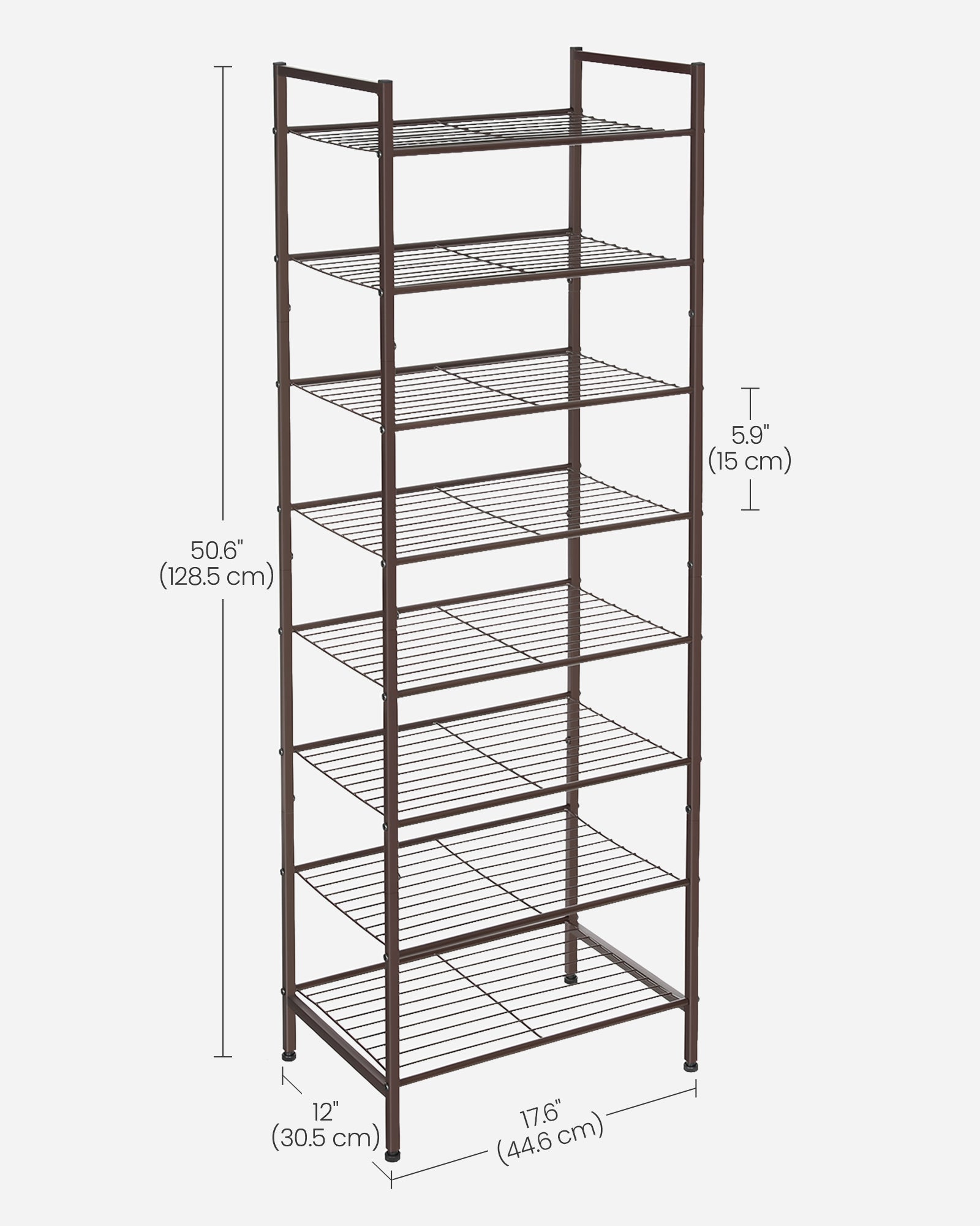 8-Tier Narrow Shoe Rack - view 13
