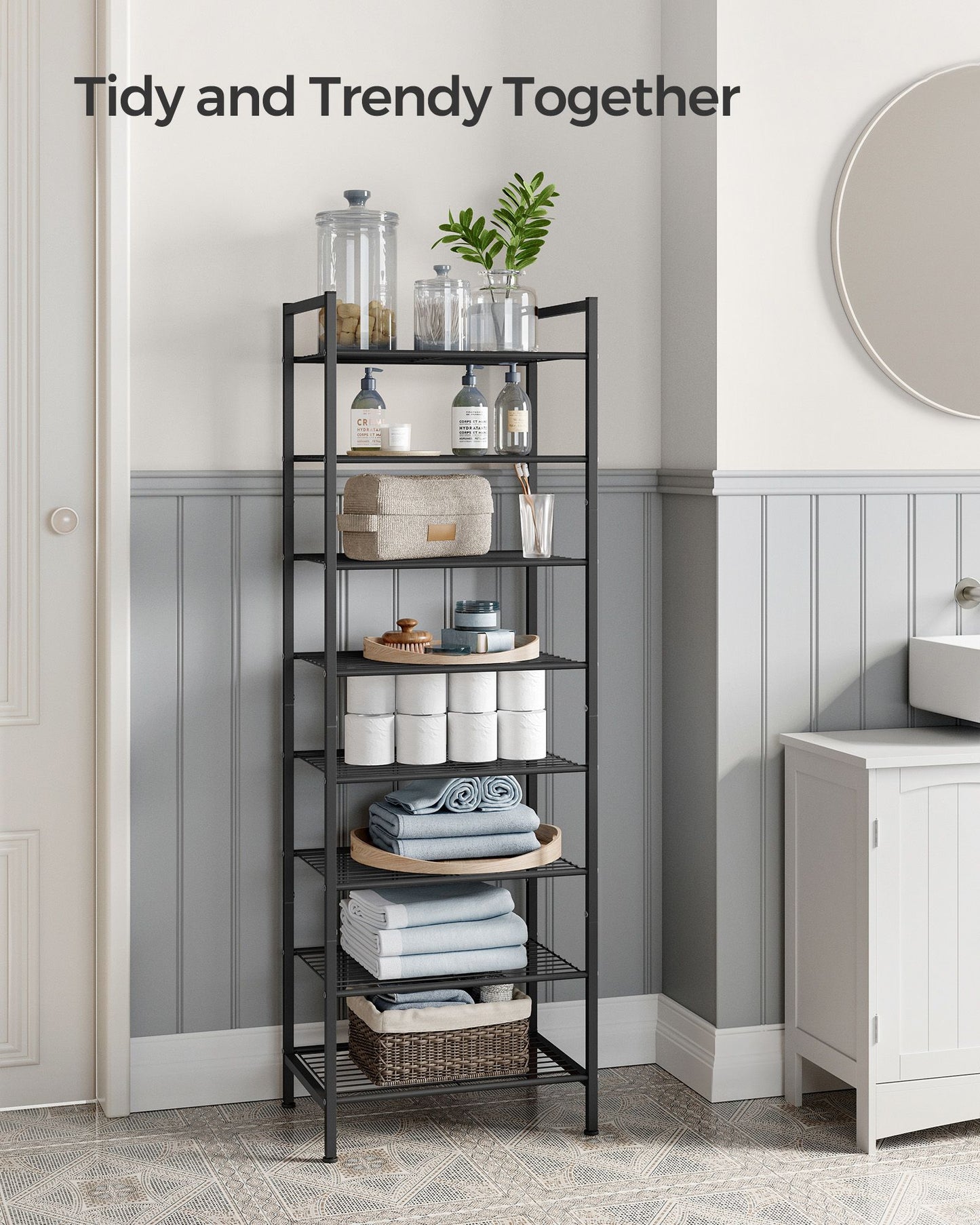 8-Tier Narrow Shoe Rack - view 10