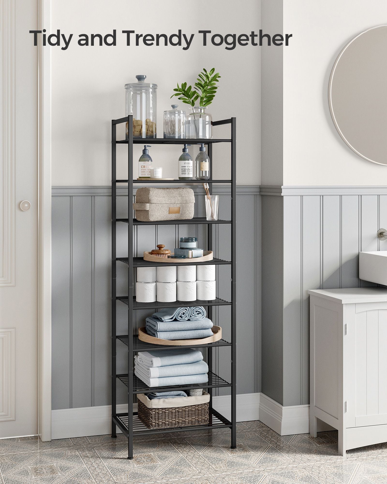 8-Tier Narrow Shoe Rack - view 10